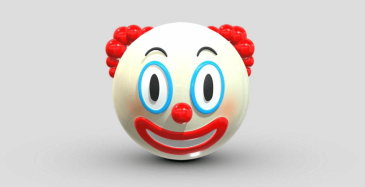 Transparent:4x2fu4nggtk= Clown Emoji