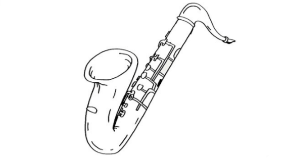 Drawing:5fa788t2ovc= Saxophone