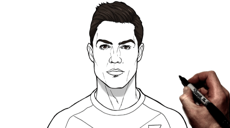 Drawing:Nksialzbq0m= Art:46h4xwo-X2y= Ronaldo