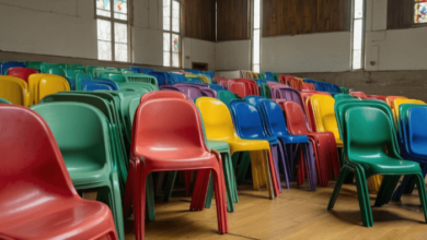 Plastic Stackable Chairs