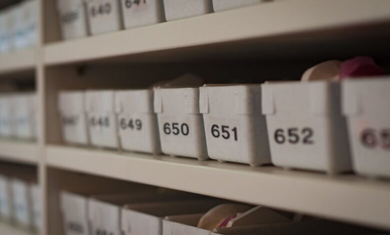 browse number registry archives for listed ids
